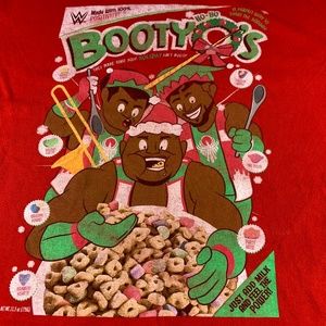 WWE Booty O’s Christmas Edition Shirt size XL